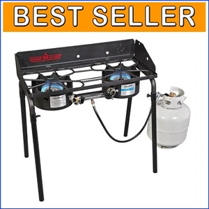 Versatile Explorer Outdoor Stove - 30,000 BTU Burners for All Cooking Needs - Picture 1 of 9
