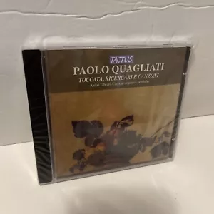 PAOLO QUAGLIATI Toccata Ricercari & Canzoni Sealed New CD - Picture 1 of 3