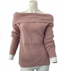 Leith Sweater Cowl Neck Ribbed Pink Adobe Women's Size Large Raglan Sleeve - Picture 1 of 1