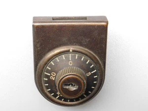 Vintage Schreibtisch Schublade Zahlenschloss - ohne Kombination - Bild 1 von 5