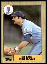 1987 Topps Steve Balboni Kansas City Royals #240