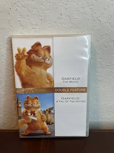 Garfield the Movie & Garfield A Tail of Two kitties Double Feature VG DVD - Picture 1 of 6