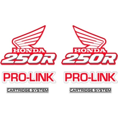 Kit Calcomanías, Pegatinas Gráficas para Honda xr250 xr 250 xr250r Diseño 1989 Foto 1 de 4