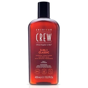 American Crew 3-In-1 Classic Shampoo, Conditioner & Body Wash 15.2 Fl Oz - Picture 1 of 2