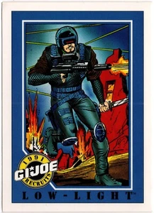 Impel G.I. Tarjeta coleccionable Joe serie 1 #131 • poca luz • Hasbro 1991 ARAH - Imagen 1 de 2