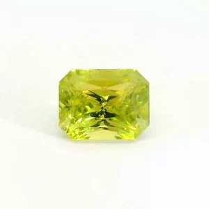 2.16ct Natural CHRYSOBERYL 7X5 mm octagon cut Loose Gemstones " genuine GEMSTONE - Picture 1 of 9