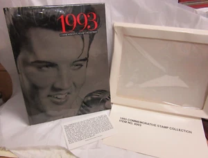 1993 USPS Commemorative Stamp Collection Book With The Stamps in Box & Paperwork - Picture 1 of 24