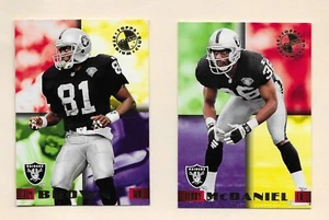 1995 Stadium Club Members Only 50 TEAM SET Raiders Tim Brown and Terry McDaniel - Picture 1 of 1