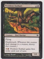 Magic MTG Tradingcard Conflux 2009 Pestilent Kathari 50/145
