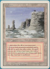 Plateau Revised PLD Land Rare MAGIC THE GATHERING MTG CARD (ID# 245020) ABUGames