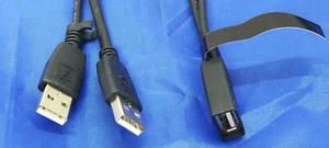 15 inches USB Extension Cable with two plugs A/A M/F - Imagen 1 de 4