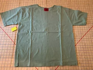 Barclay green top Size 0 very roomy USA 100% organic cotton - Picture 1 of 6