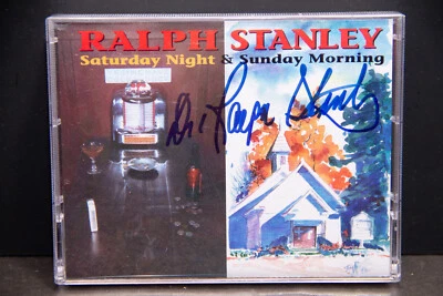 Ralph Stanley -::SIGNED::- Saturday Night & Sunday Morning - Cassette Tape Foto 1 de 4