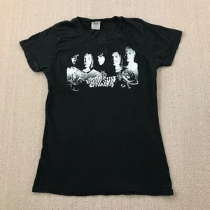 Red Jumpsuit Apparatus Shirt Girls XL Black Short Sleeve Rock Band Graphic Tee - Picture 1 of 13