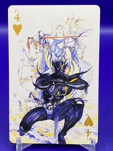Heart 4 FINAL FANTASY UNIQLO 35 TRUMP YOSHITAKA AMANO SQUARE ENIX Japonés - Imagen 1 de 2