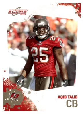 2010 Score #274 Aqib Talib BUCCANEERS - Image 1 of 2
