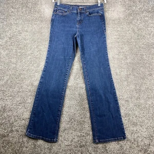 DKNY Jeans Bootcut Leg Women's Size 8R Blue Mid Rise 5-Pocket Medium Wash - Picture 1 of 9