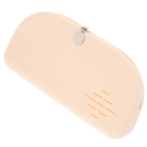 Silicone Makeup Case Portable Makeup Tool Organizer Makeup Tool Silicone Pouch - Bild 1 von 12