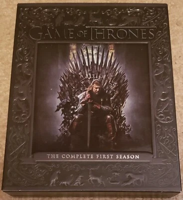  Game of Thrones: The Complete First Season (Blu-ray Disc, 2014, 5-Disc Set) - Image 1 of 2