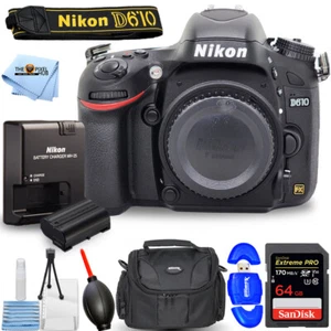 Nikon D610 fotocamera reflex digitale (solo corpo) 1540 - pacchetto accessori 7 pezzi - Foto 1 di 1