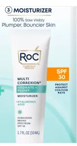 RoC Multi Correxion Hydrate + Plump Moisturizer SPF 30 (1.7oz/50ml) New Exp 2027 - Picture 1 of 14