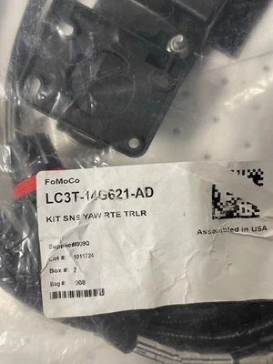 Genuine Ford OE Kit - Yaw Rate Trailer Sensor LC3Z*14B296*B Free Shipping - Image 1 of 3