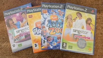 SONY PLAYSTATION 2 PS2 - SINGSTAR POPWORLD #RG14 SEALED - Image 1 of 3