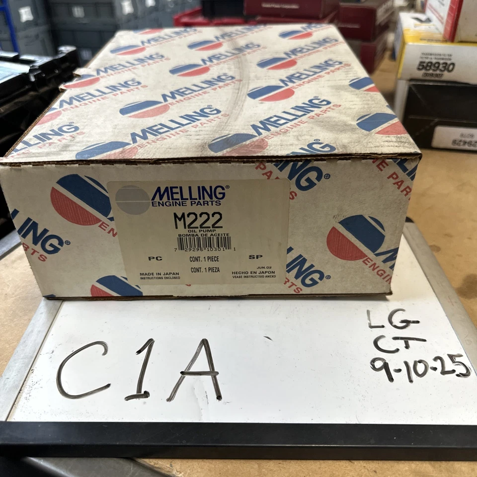 Bomba de aceite de motor Melling se adapta a 93-95 Mercury Nissan Quest Villager - Stock M222 Foto 1 de 4