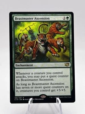 Beastmaster Ascension 186/337 Commander 2014 C14 MTG NM - Image 1 of 2