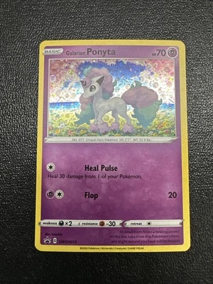 Galarian Ponyta Holofoil SWSH013 Promo SWSH: Sword & Shield Promo Cards Near Min - Image 1 of 4