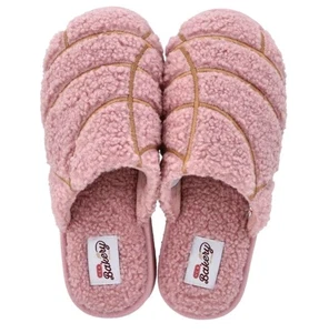NEW! HEB Bakery Pink Concha Slippers Adult Size Medium H-E-B Pan Dulce Pantuflas - Picture 1 of 1