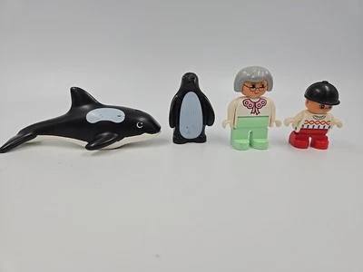 Replacement Pieces For LEGO Duplo Water Park Arctic Zoo (2685) Whale Penguin - Image 1 of 4