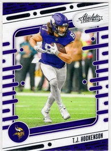 2024 Panini Absolute Football T.J. Hockenson No. 72 Minnesota Vikings - Bild 1 von 2