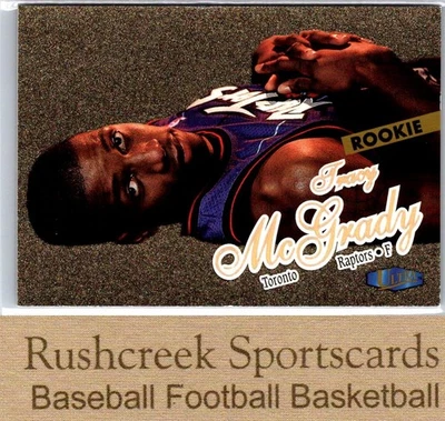 1997-98 Ultra #138G Tracy McGrady RC Rookie Gold Medallion Foto 1 de 2