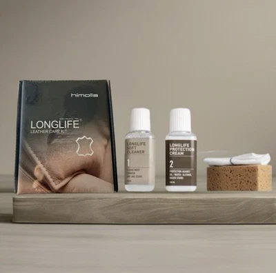 Himolla Longlife Lederpflege Set mit Reinger und Leder Creme NEU
