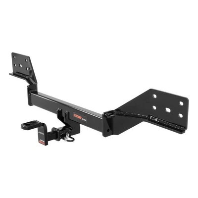 Trailer Receiver Hitch CURT 113663 Class 1, 1-1/4in Receiver w/ Ball Mount Foto 1 de 4