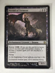 MTG - Herald of Torment - Born of the Gods - 75/165 - Rare - Picture 1 of 2