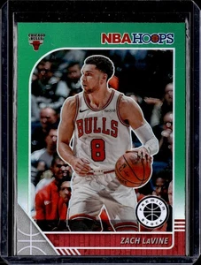 Zach LaVine 2019-20 Hoops Premium Stock #25 Prizms Green Chicago Bulls - Picture 1 of 2