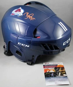 BROCK NELSON SIGNED FULL-SIZE COLORADO AVALANCHE HELMET FS HANDSIGNIERT +JSA COA - Bild 1 von 3