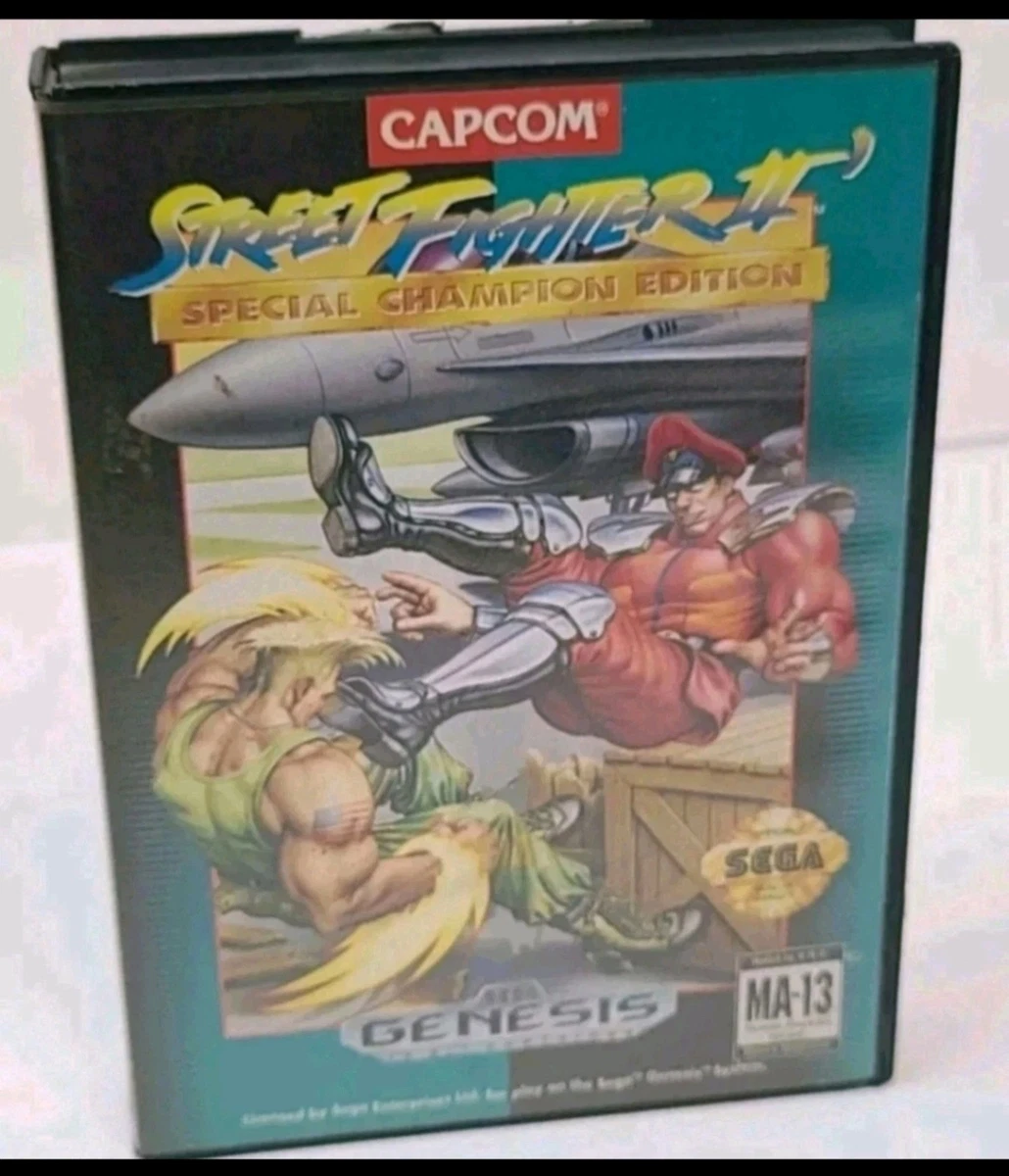 Street Fighter II 'Boxing Sega Genesis Video Games for sale | eBay