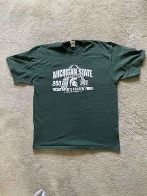 Camiseta MSU Hombre 2XL 2007 Frozen Four Foto 1 de 2