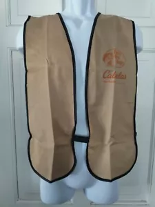 Cabela's Bass Pro Shop Tan Vest Size XL NWT - Picture 1 of 7