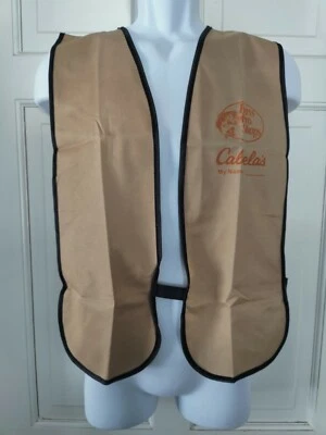 Cabela's Bass Pro Shop Tan Vest  Size XL NWT - Image 1 of 4