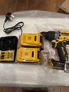 DeWalt DCD805 18v XR Combi Hammer Drill ; 2 x Battery Powerstack 1.7 Ah no Case - Picture 1 of 9