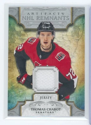 Thomas Chabot - 2020 Upper Deck Artifacts Jersey #NR-TC - Ottawa Senators - Image 1 of 2