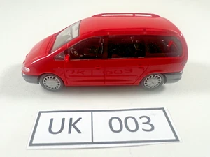RIETZE Ford Galaxy Red #10740 H0 1:87 "Oldtimer" "SKU UK003" - Ref. R004 - Picture 1 of 5