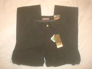 NWT Women's 5.11 Tactical Taclite EMS Pants Black Cargo 10 Regular - Picture 1 of 8