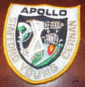 Vintage Apollo 10 X Mission Stafford Young Cernan 4" Shoulder Patch - NASA - Picture 1 of 1