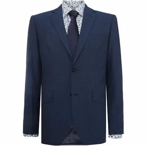 Chaqueta Traje Howick A medida Weston Calce Ajustado Panamá Azul Marino 44R (HF RUR 18) - Imagen 1 de 1