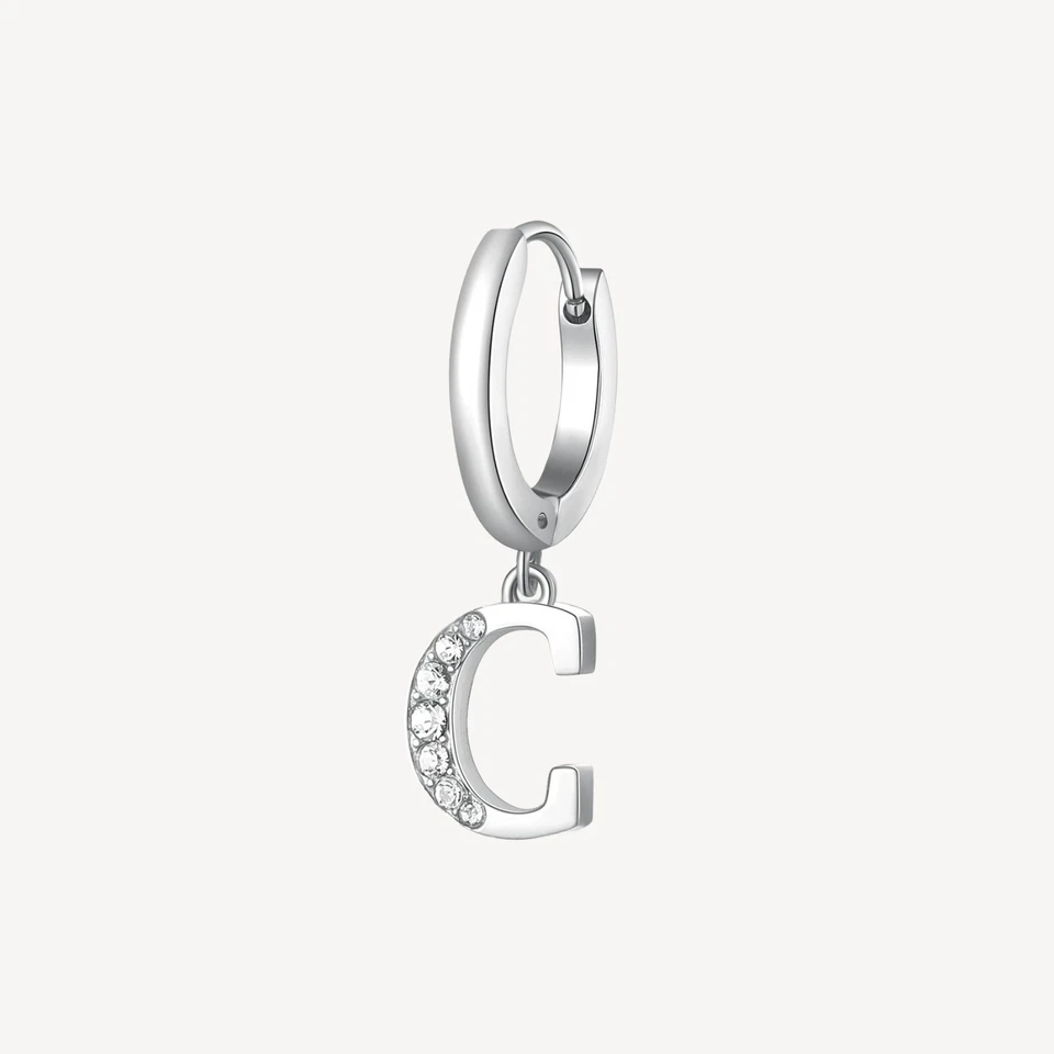 BROSWAY CHAKRA  ALFABETO  ORECCHINO SINGOLO  BHKE059  CONCESSIONARIO UFFICIALE - Immagine 1 di 1